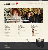 webdesign SweetVillage
