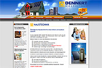 Webdesign Dennert Massivhaus Bonn
